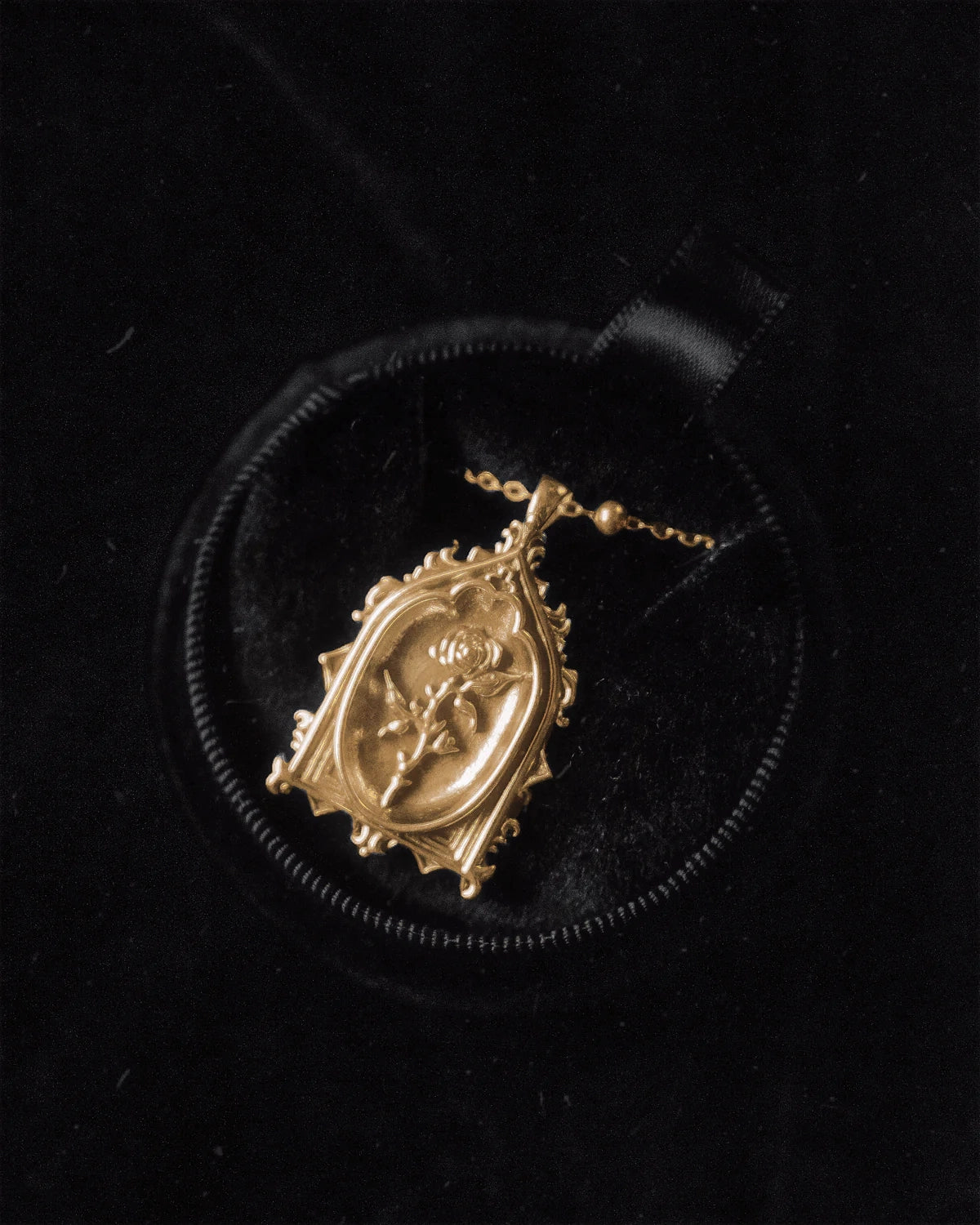 The GOLD "Lenore's Tomb” Curio Necklace