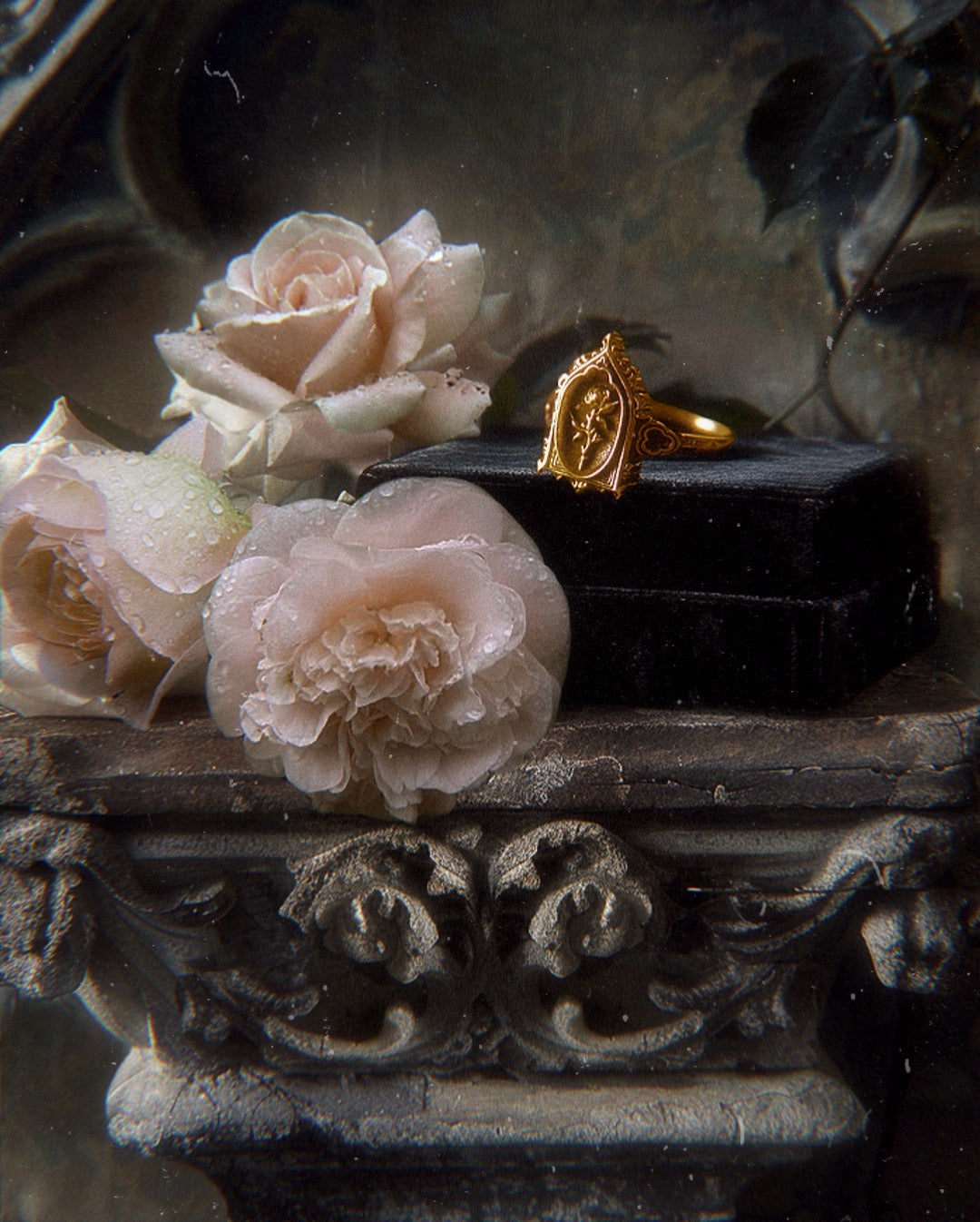 The GOLD "Lenore's Tomb” Curio Ring
