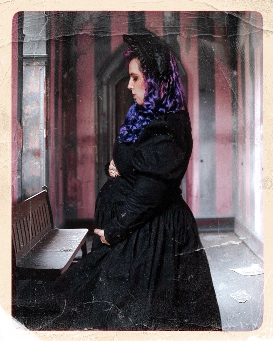 ARCHIVE: The "Malvolia" Dress in MANSION BLACK