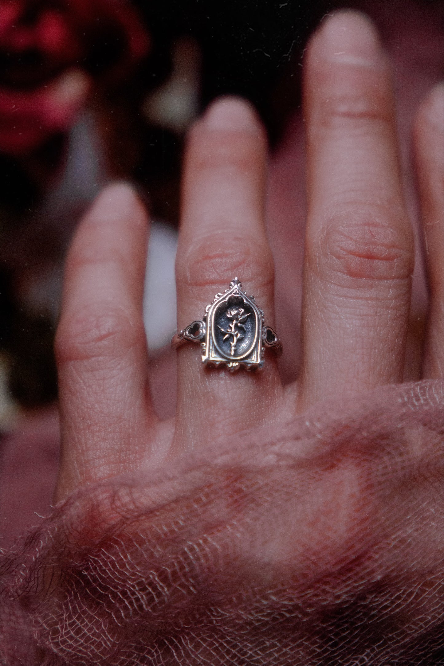 PRE-ORDER: The "Lenore's Tomb” Curio Ring