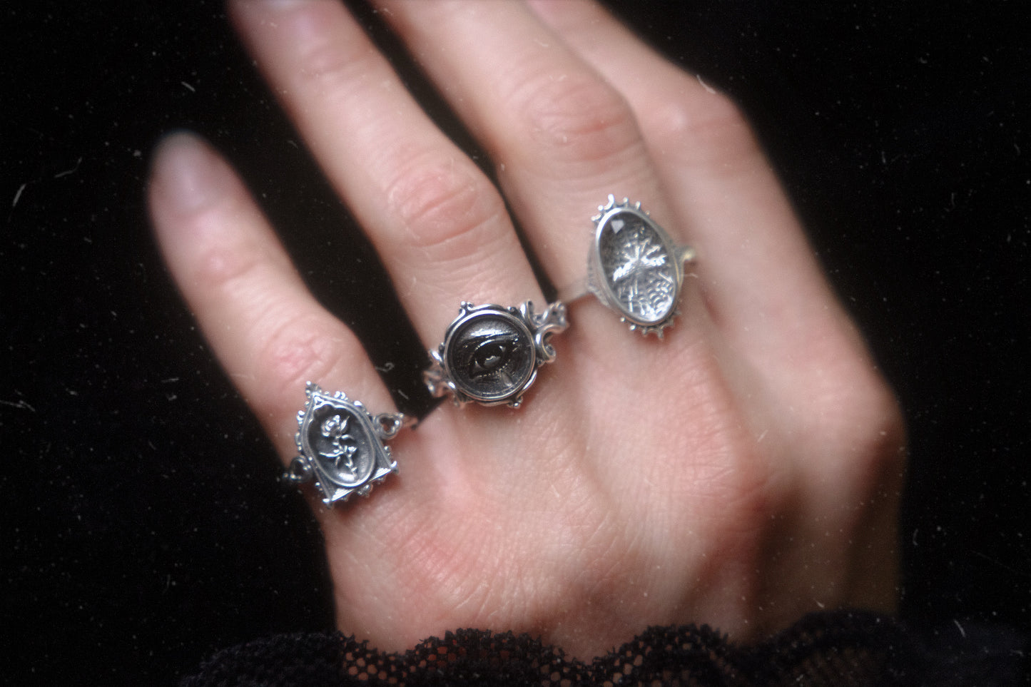 PRE-ORDER: The "Lenore's Tomb” Curio Ring