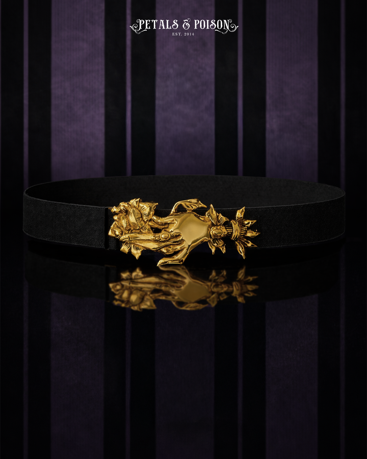 The "Lucerna: Mourning Hand” Belt Buckle