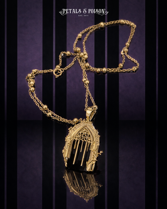 The GOLD "Gloomy Garden" Necklace