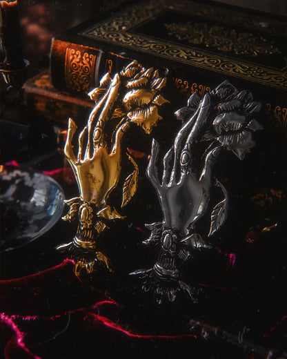 The "Lucerna: Mourning Hand” Belt Buckle