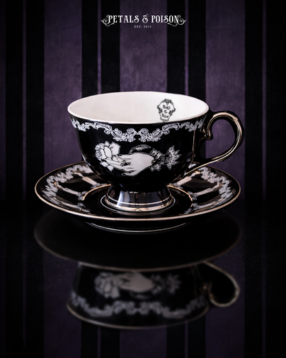 The Lucerna Tea Cup & Saucer Set – petalsandpoison The Lucerna Tea Cup & Saucer Set – petalsandpoison