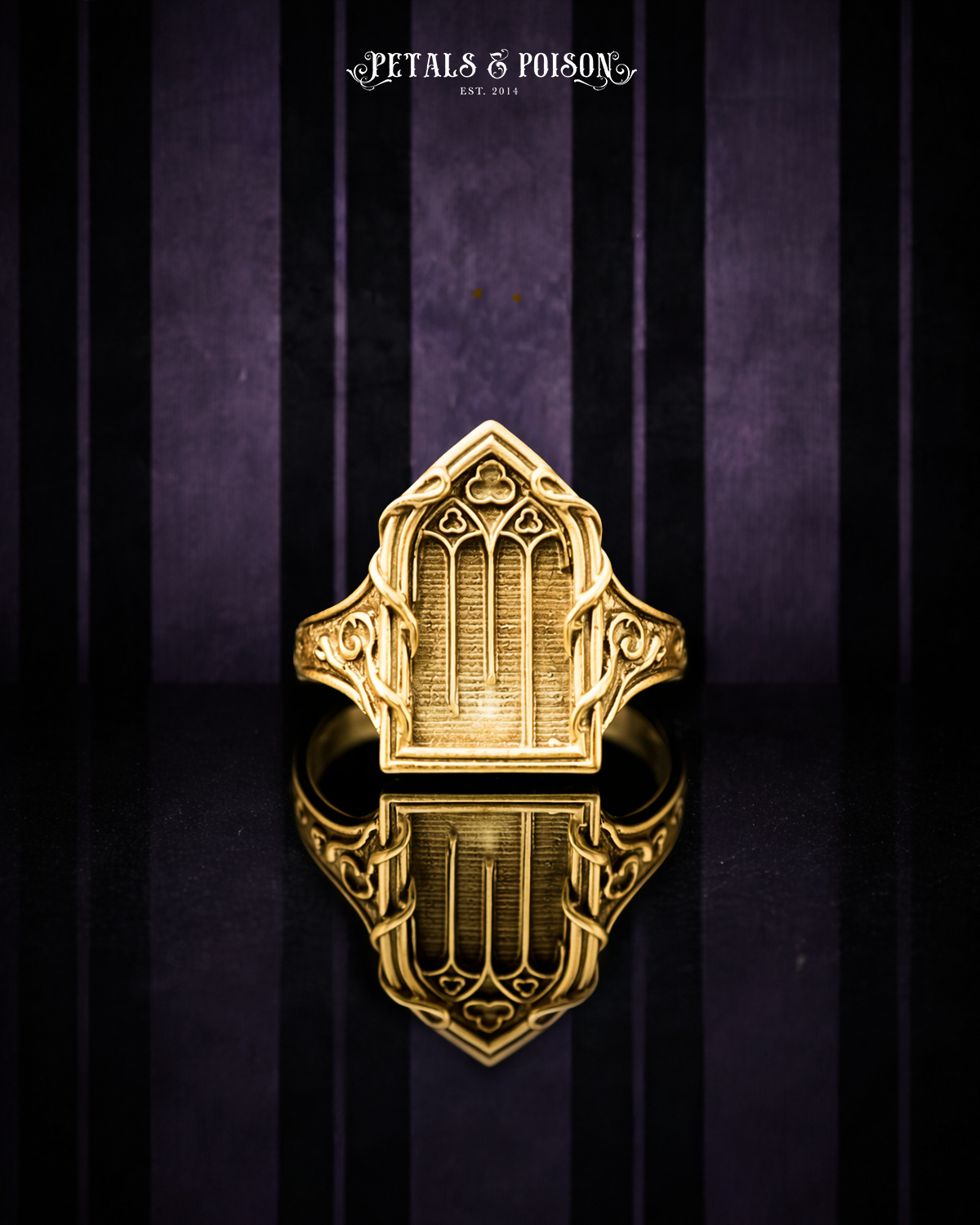 The GOLD "Gloomy Garden" Ring