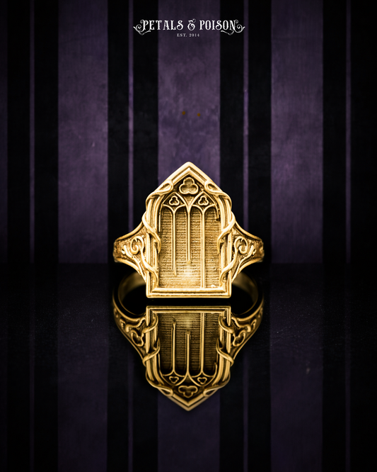The GOLD "Gloomy Garden" Ring