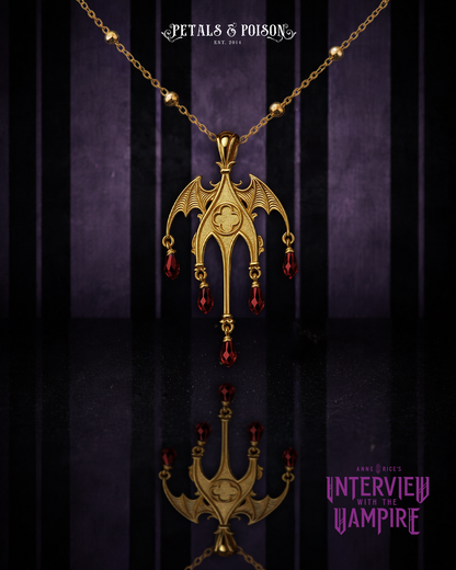 INTERVIEW WITH THE VAMPIRE™ The "Immortal Gate" Necklace GOLD