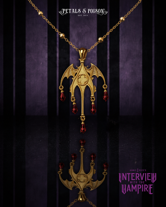 INTERVIEW WITH THE VAMPIRE™ The "Immortal Gate" Necklace GOLD