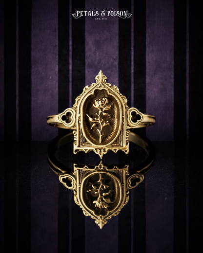 The GOLD "Lenore's Tomb” Curio Ring