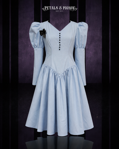 ARCHIVE: The "Malvolia" Dress in WONDERLAND BLUE