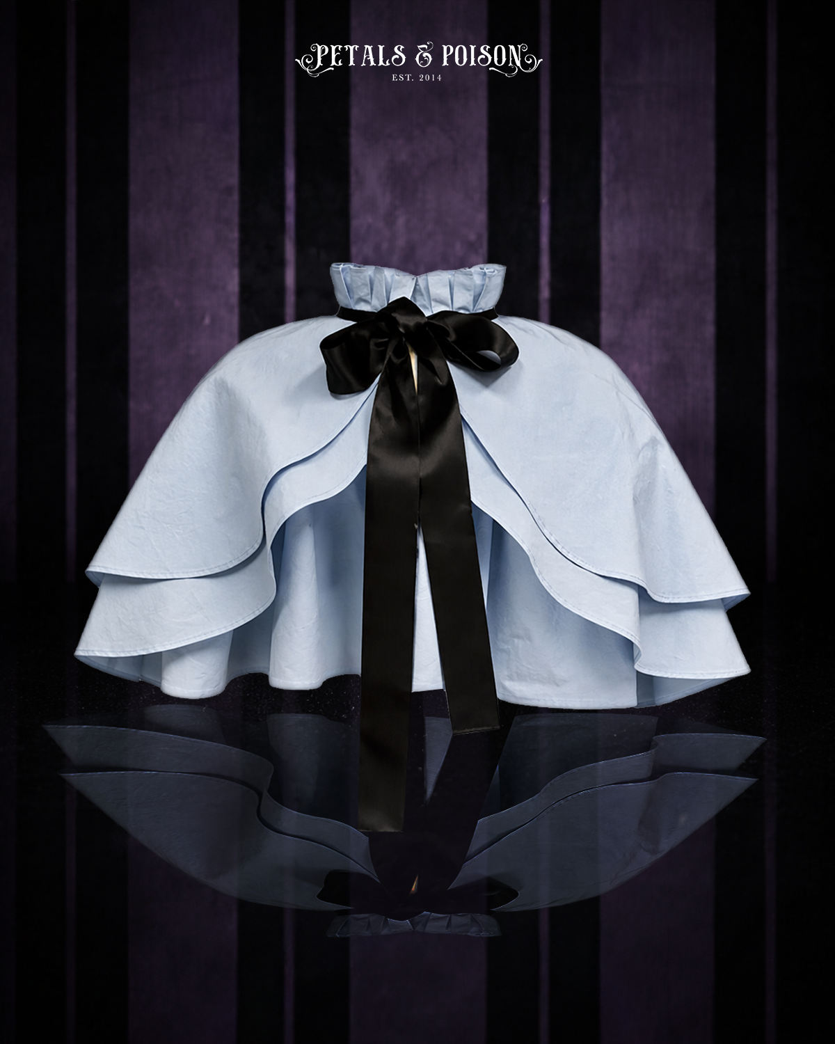 ARCHIVE: The "Malvolia" Capelet in WONDERLAND BLUE