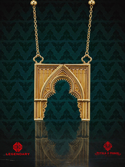 GOLD CRIMSON PEAK™ The "Allerdale Arches" Necklace