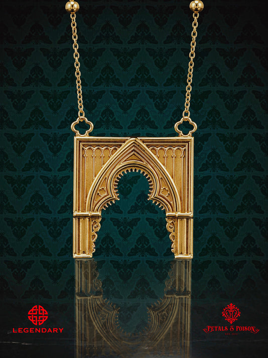 GOLD CRIMSON PEAK™ The "Allerdale Arches" Necklace