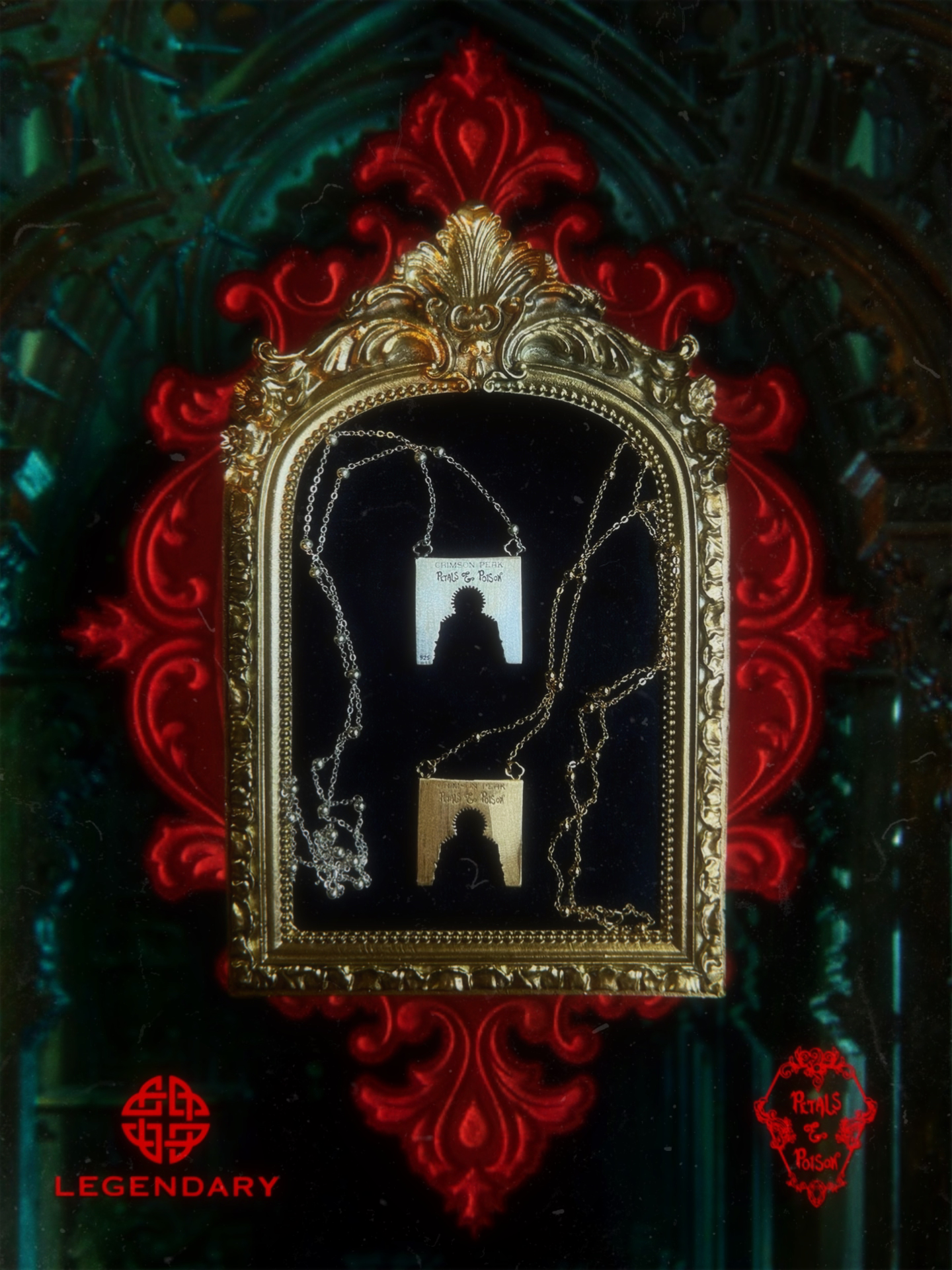 GOLD CRIMSON PEAK™ The "Allerdale Arches" Necklace