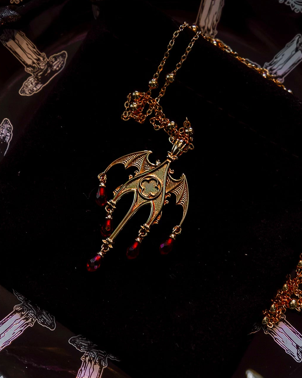 INTERVIEW WITH THE VAMPIRE™ The "Immortal Gate" Necklace GOLD