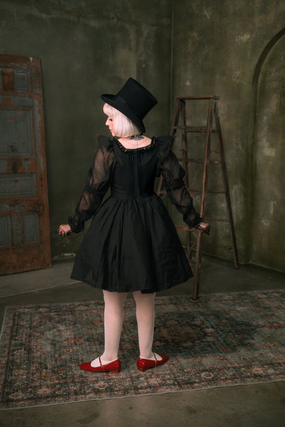 The "Baudelaire" Dress in MANSION BLACK