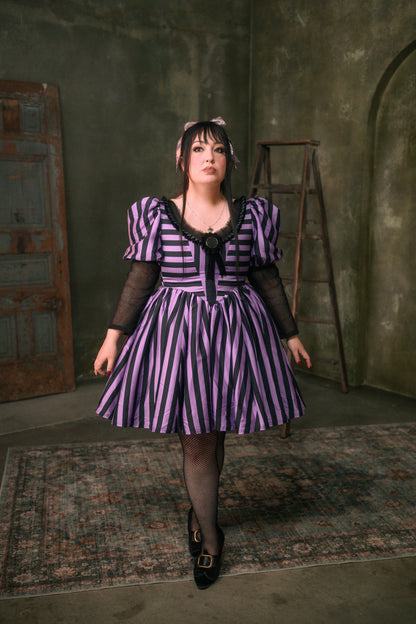 The "Baudelaire" Dress in QUIET VIOLET