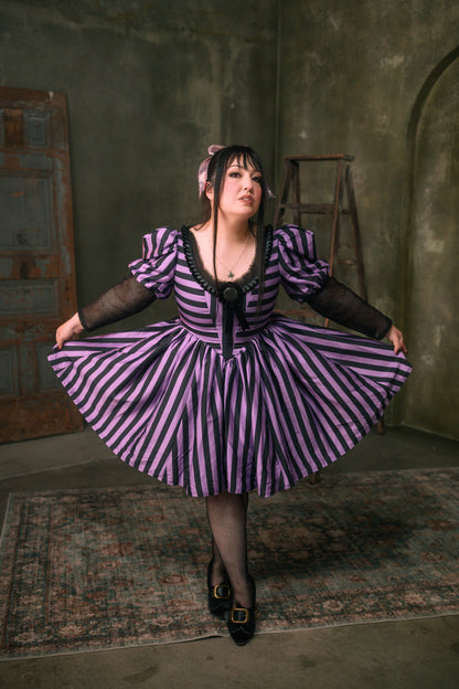 The "Baudelaire" Dress in QUIET VIOLET