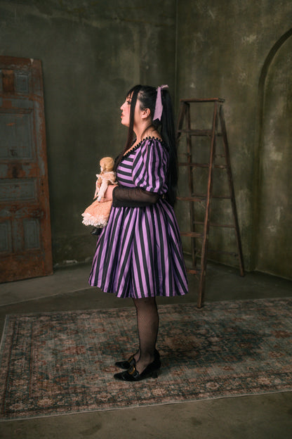 The "Baudelaire" Dress in QUIET VIOLET