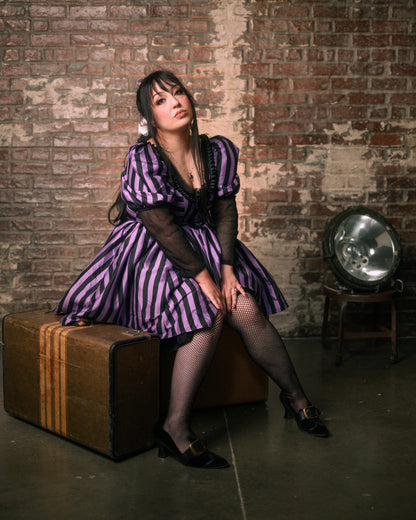 The "Baudelaire" Dress in QUIET VIOLET