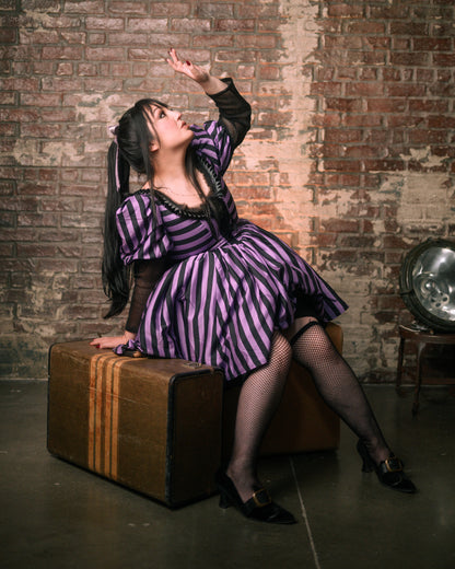 The "Baudelaire" Dress in QUIET VIOLET