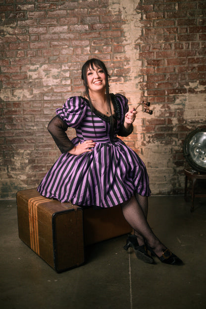 The "Baudelaire" Dress in QUIET VIOLET