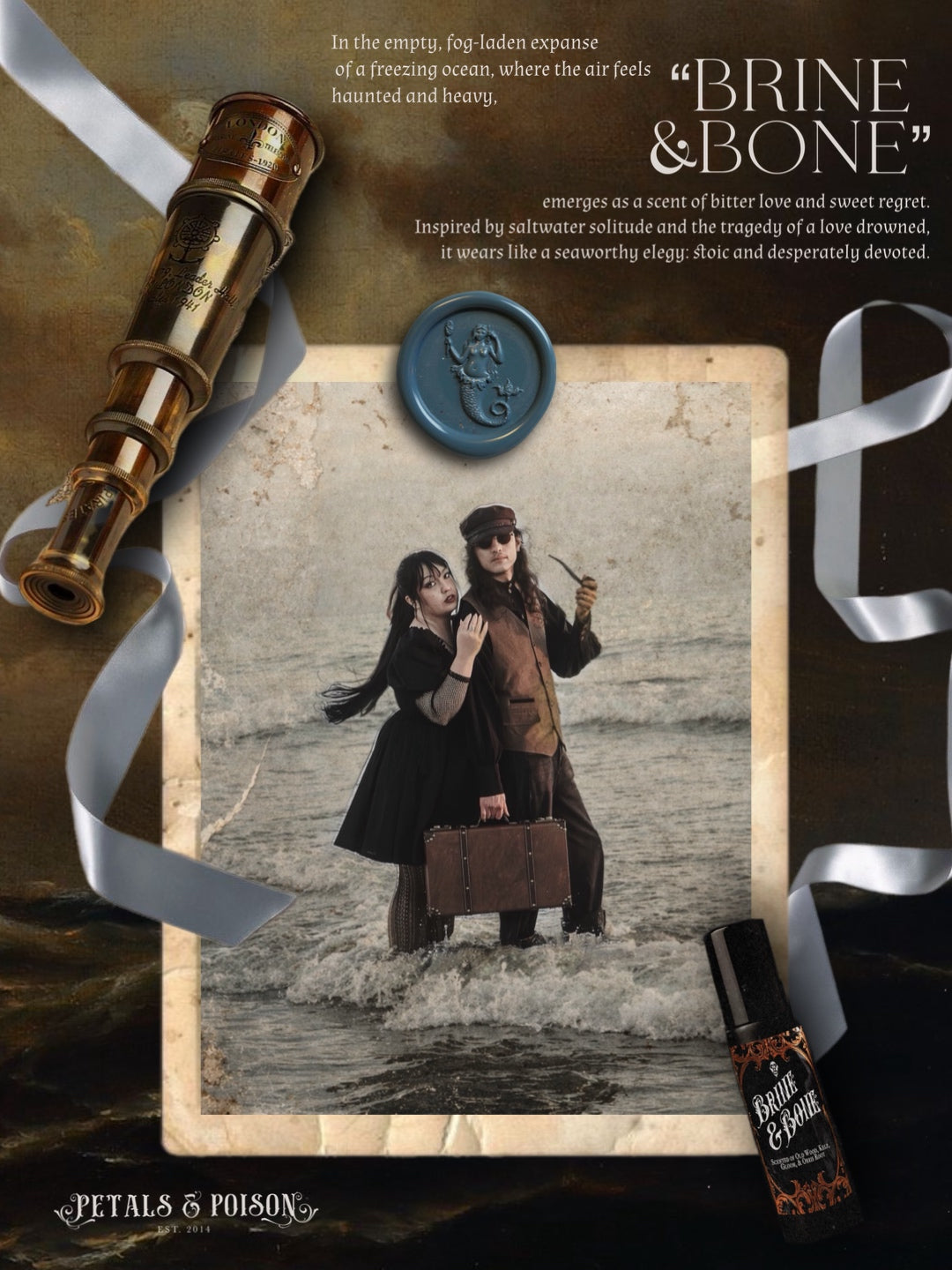 "Brine & Bone" Roll On Fragrance