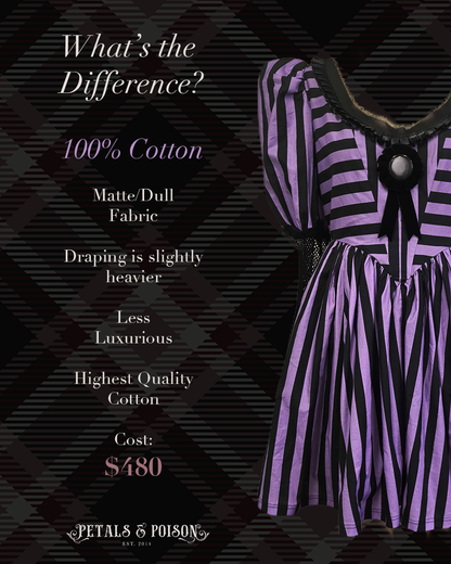 The "Baudelaire" Dress in QUIET VIOLET