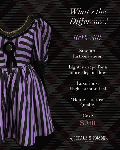 The "Baudelaire" Dress in QUIET VIOLET