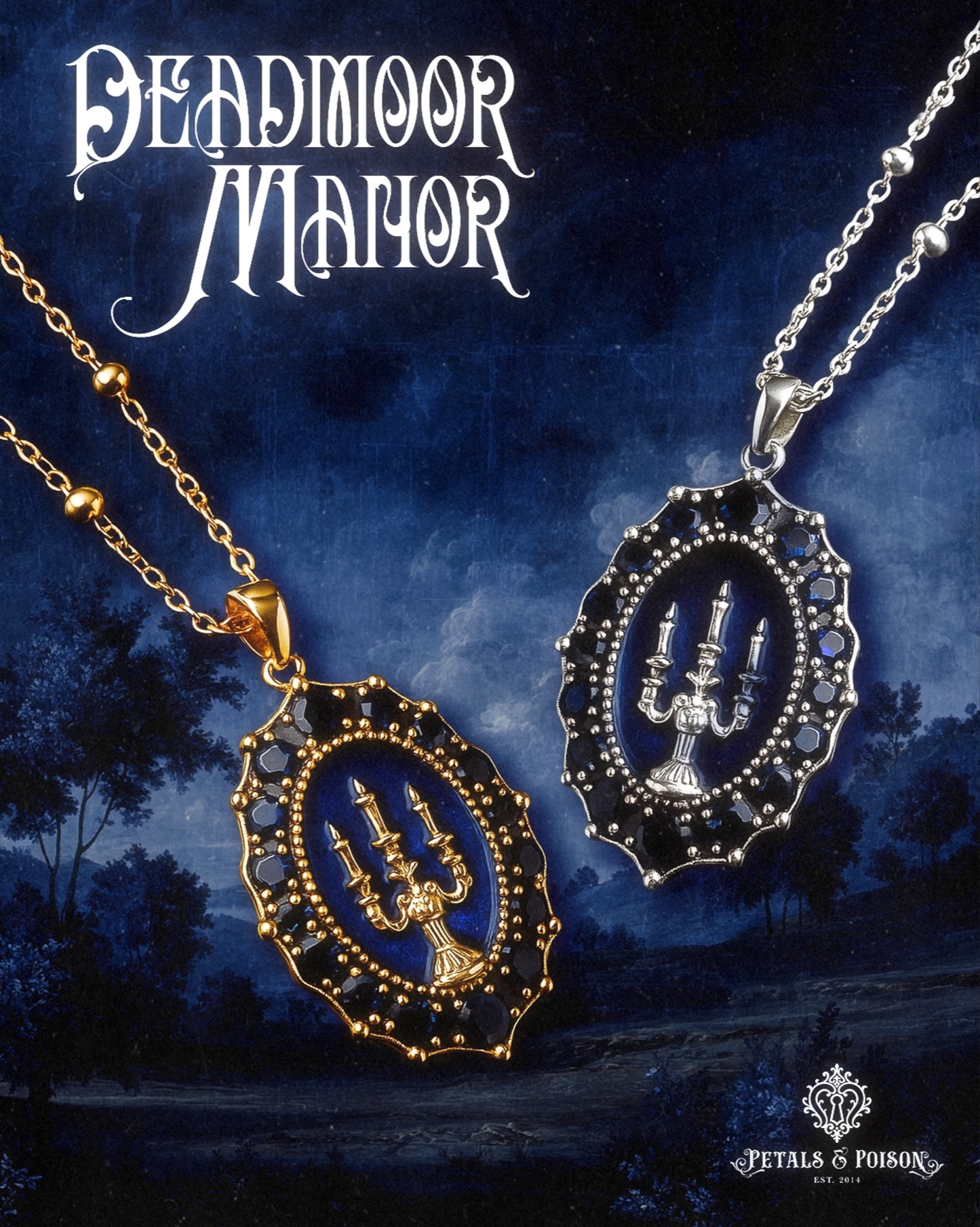 The GOLD "Deadmoor Manor" Necklace