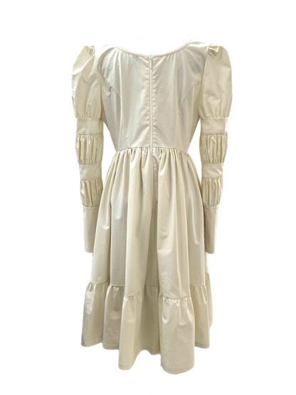 The "October" Dress in ANTIQUE CREAM
