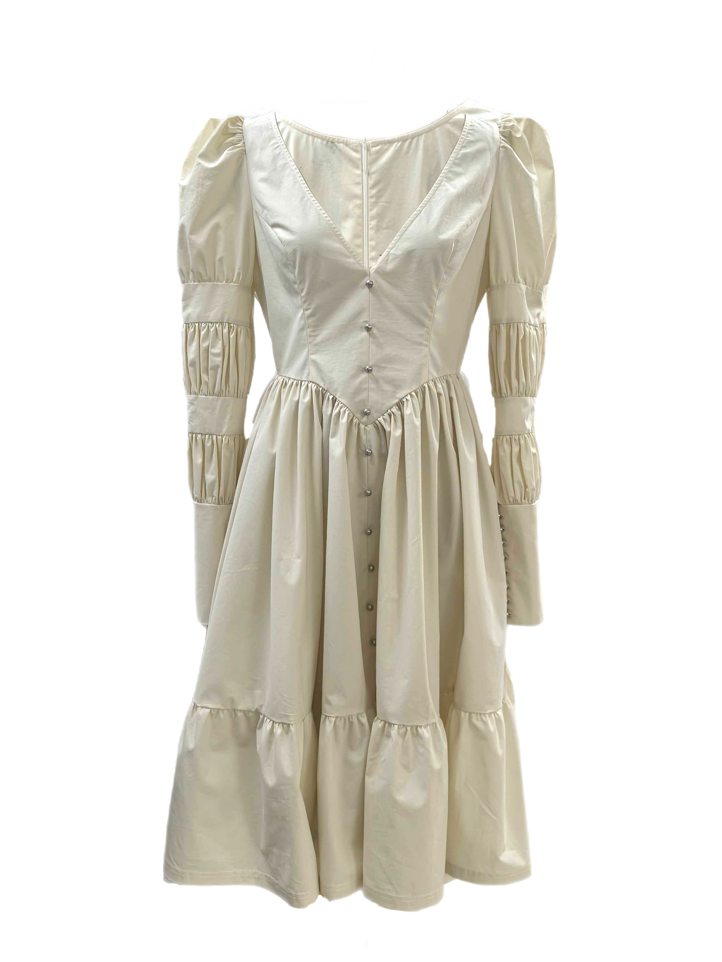 The "October" Dress in ANTIQUE CREAM
