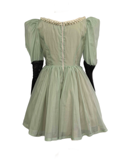 The "Baudelaire" Dress in ASHEN MINT