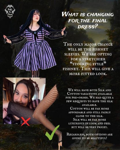 The "Baudelaire" Dress in ASHEN MINT