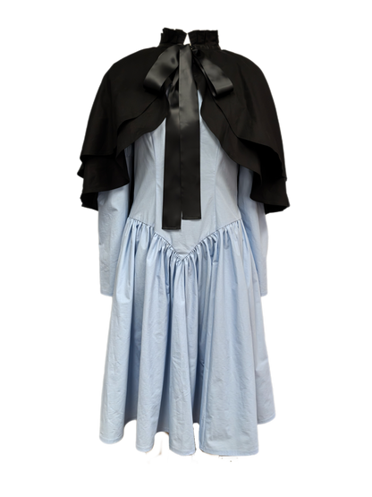 ARCHIVE: The "Malvolia" Capelet in WONDERLAND BLUE