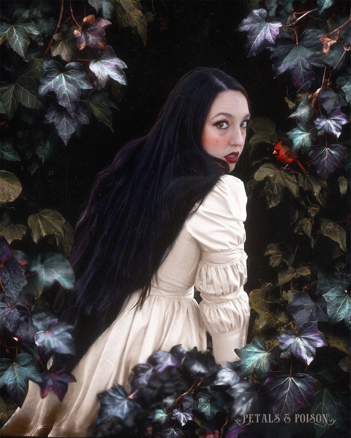 The "October" Dress in ANTIQUE CREAM