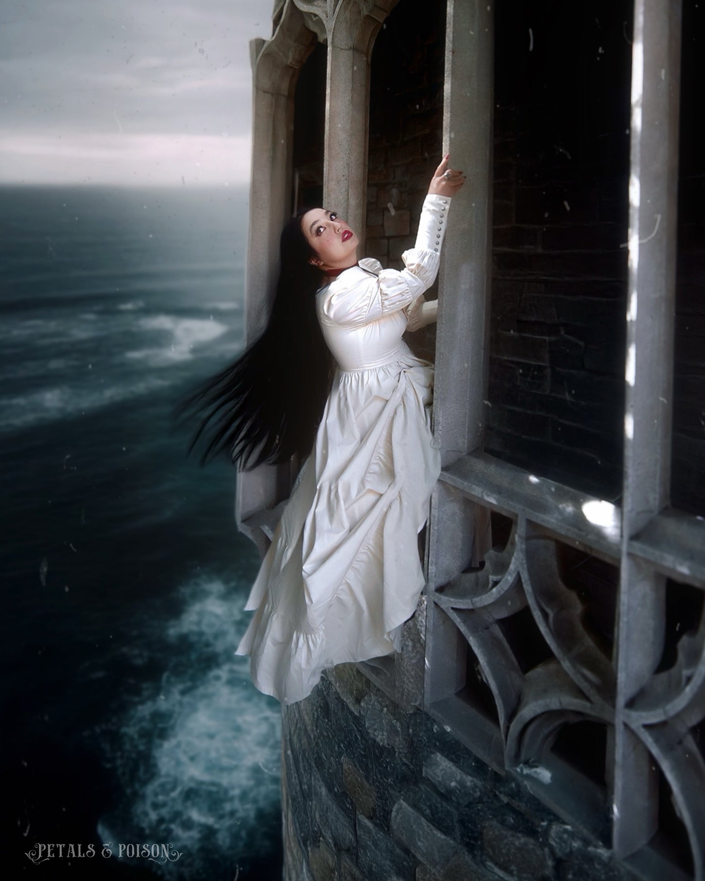 The "October" Dress in ANTIQUE CREAM