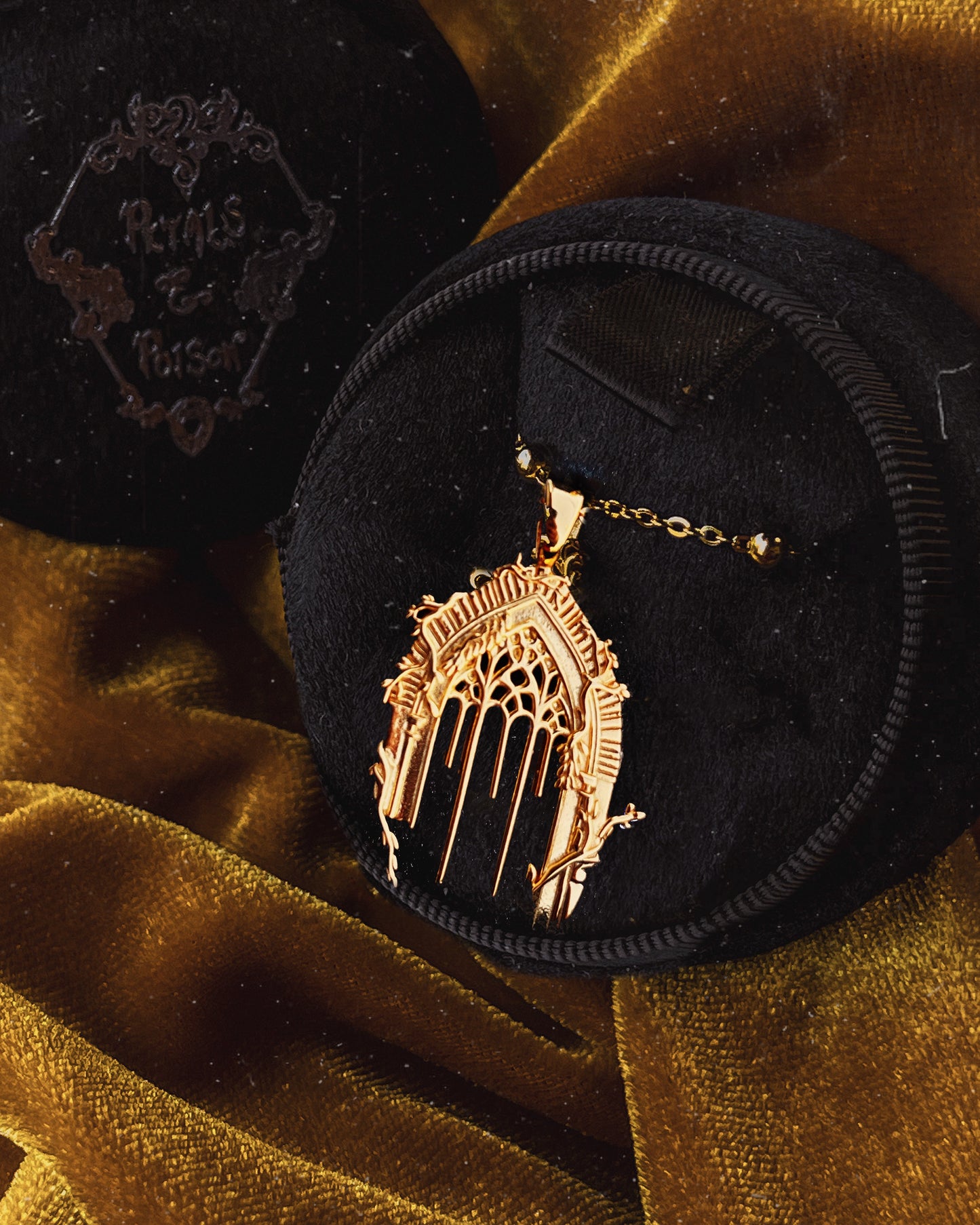 The GOLD "Gloomy Garden" Necklace