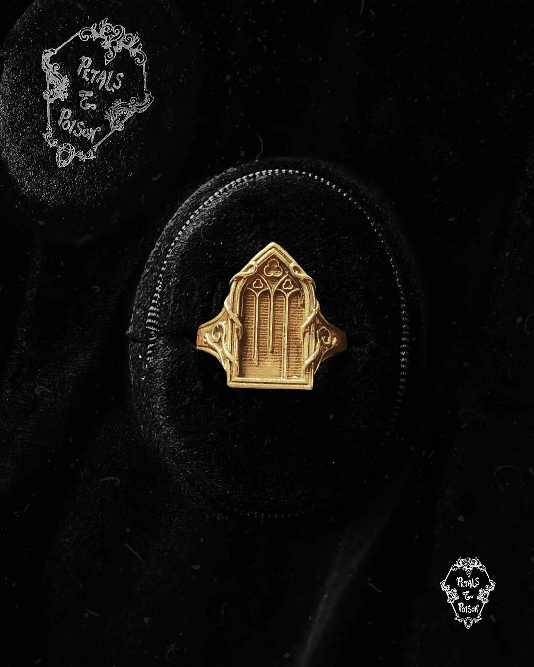 The GOLD "Gloomy Garden" Ring