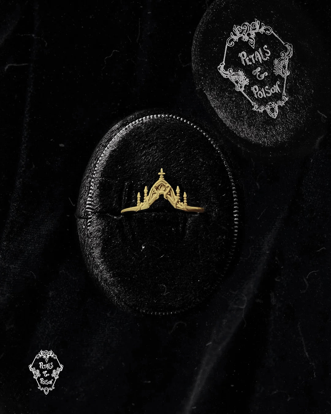 The GOLD "Carmilla" Accent Ring