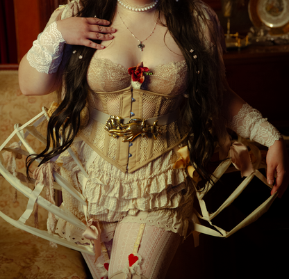 The "Lucerna: Mourning Hand” Belt Buckle