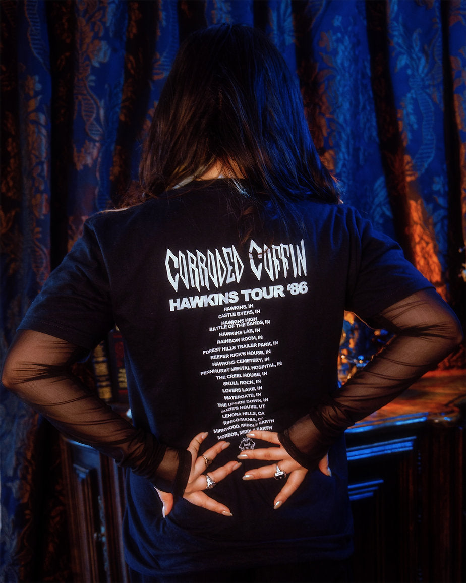 "Corroded Coffin" Band Tee