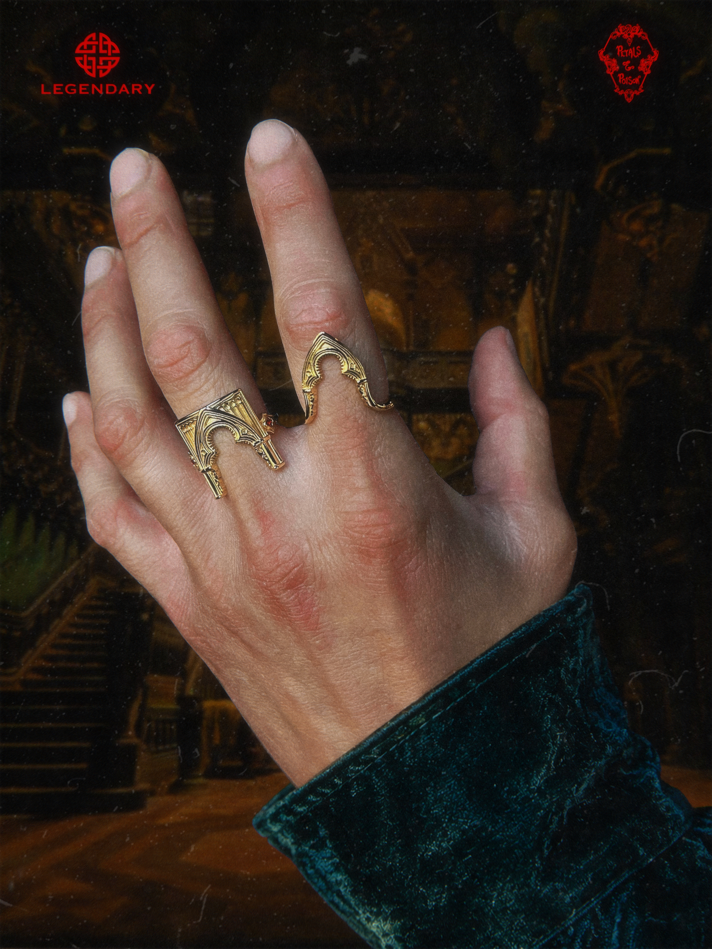 CRIMSON PEAK™ The "Allerdale Arches" Ring
