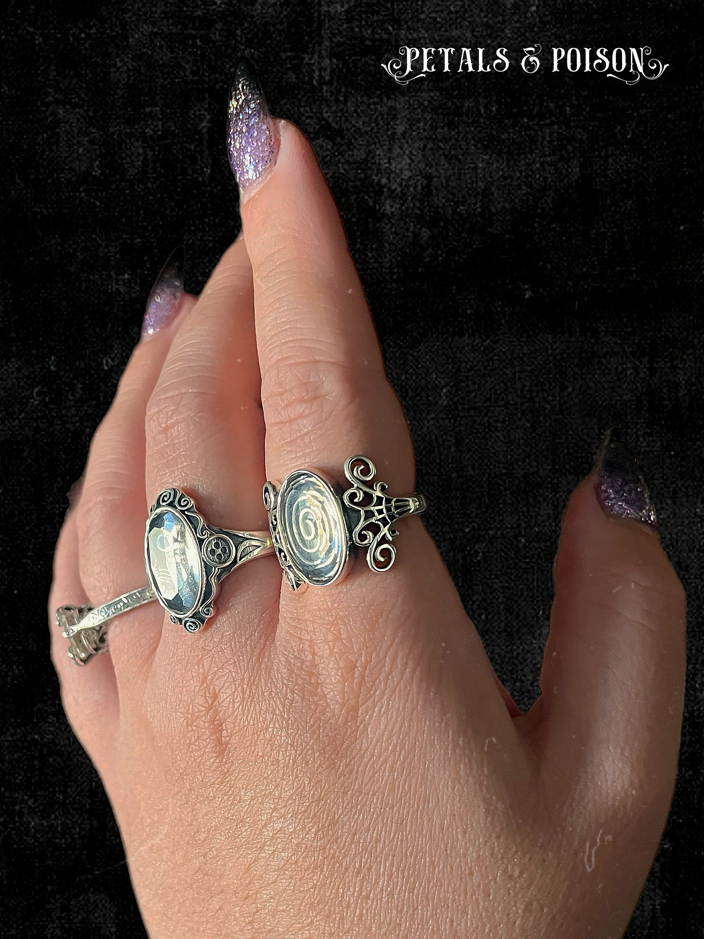 The GOLD "September's Key" Ring