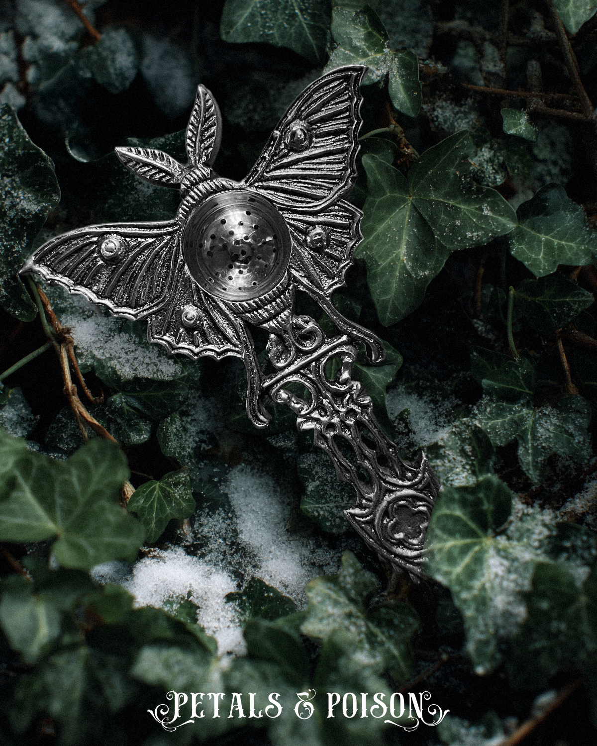 The "Labyrinthine Moth" Tea Strainer